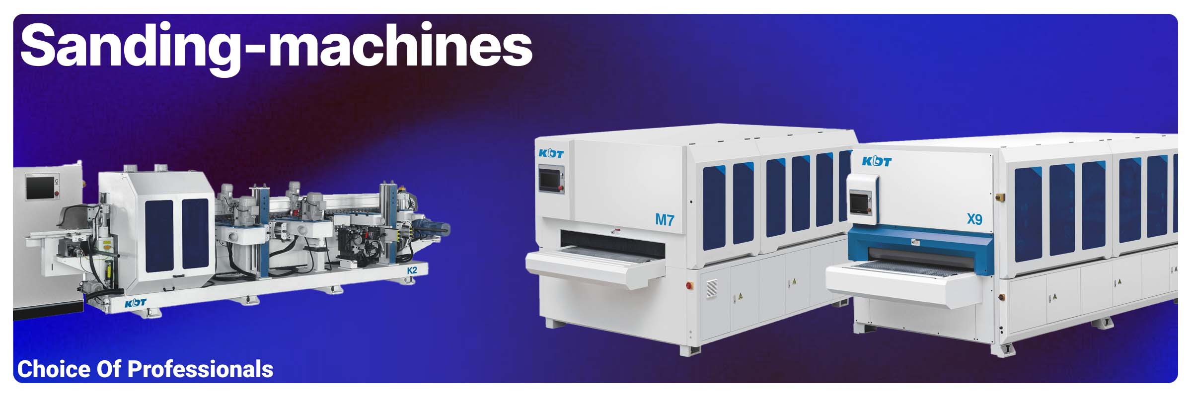 Sanding machines